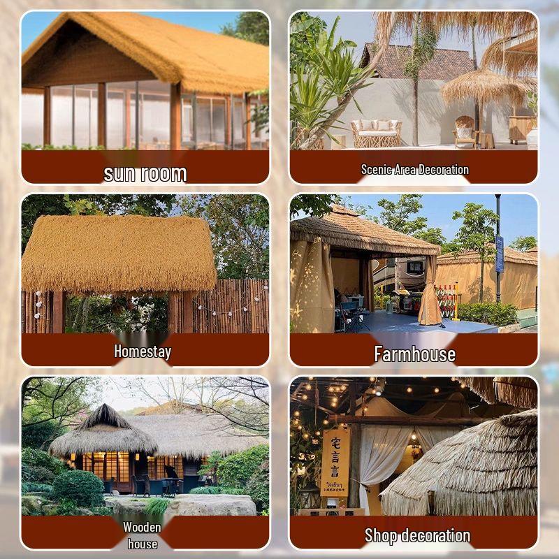 Искусственный мат для крыши из соломы