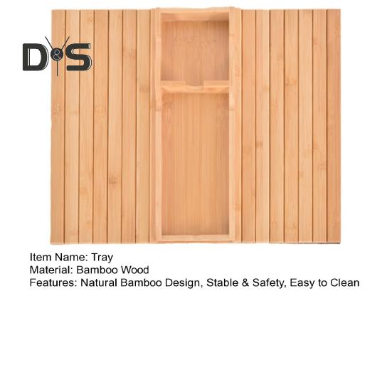 Подлокотник для дивана из бамбука с подстаканником, нескользящий органайзер для дивана, складной столик для дивана, телефон, пульт дистанционного управления