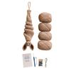 Handmade Bat Wind Spinner Crochet Kit Hanging DIY Spiral Bat Knitted Pendant  Beginner Friendly