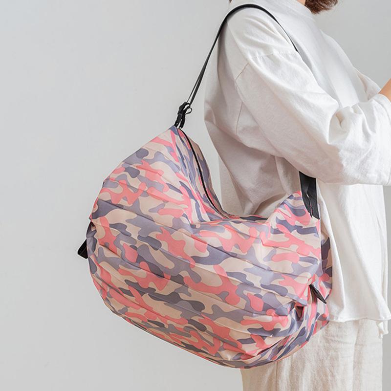 Portable Foldable Supermarket Shopping Bag Large Capacity Bag Waterproof Cloth Bag Grocery Bag Tote Large Eco Bags