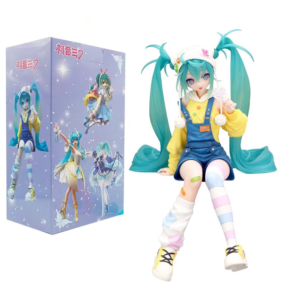 Аниме фигурка Hatsune Miku Серия 'Леденец' - Кавайная Коллекционная Модель Декоративный Детский Подарок Декор