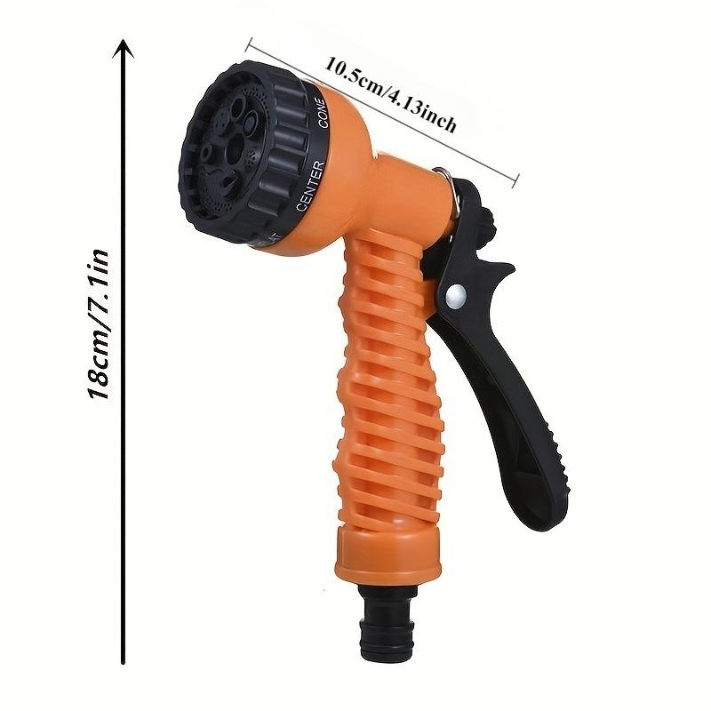 1Pc High-Pressure Sprinkler Gun, With Adjustable Nozzle, Multi-Purpose, Suitable For Gardening, Car Washing, And Yard Cleaning, Durable