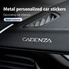 AABIU1 Metal Car Logo Sticker Car Door Window Wiper Stickers For KIA Cadenza Carens Carnival Cerato Ev6 FORTE K5 Sportage Rio Ceed Niro