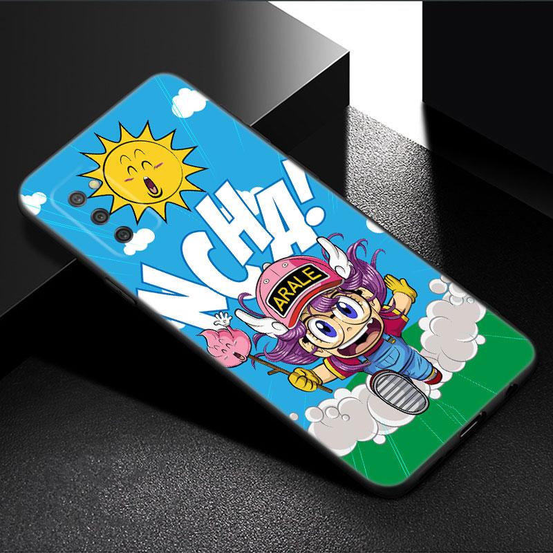 Чехол для телефона Dr Slump Arale Anime для Samsung Galaxy A01 A03 Core A04 E A02 A05 A10 A20 A21 A30 A50 S A6 A8 Plus A7, черный