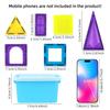 22Pcs Large Color Window Magnetic Block Building Toys For Parent Child Interactive Diy Castle Assembly