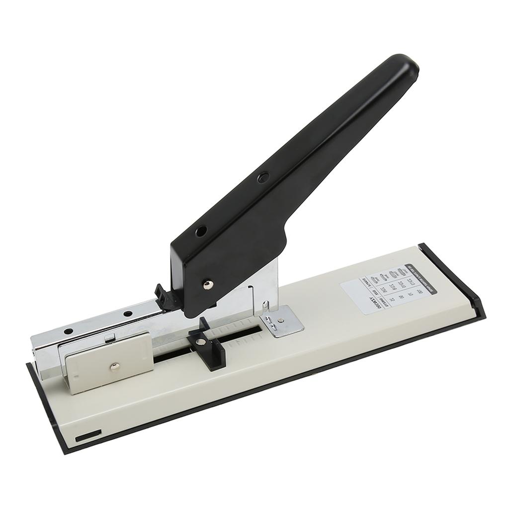 Сверхпрочный степлер, экономящий усилия, утолщенный, большой емкости, прочный металлический настольный степлер для семьи
