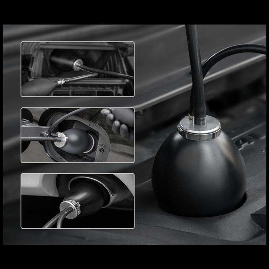 Надувной тестер утечек, заглушка, блок, простой впускной автомобильный адаптер, дымовая машина, баллон, диагностический тестер для 12В автомобиля