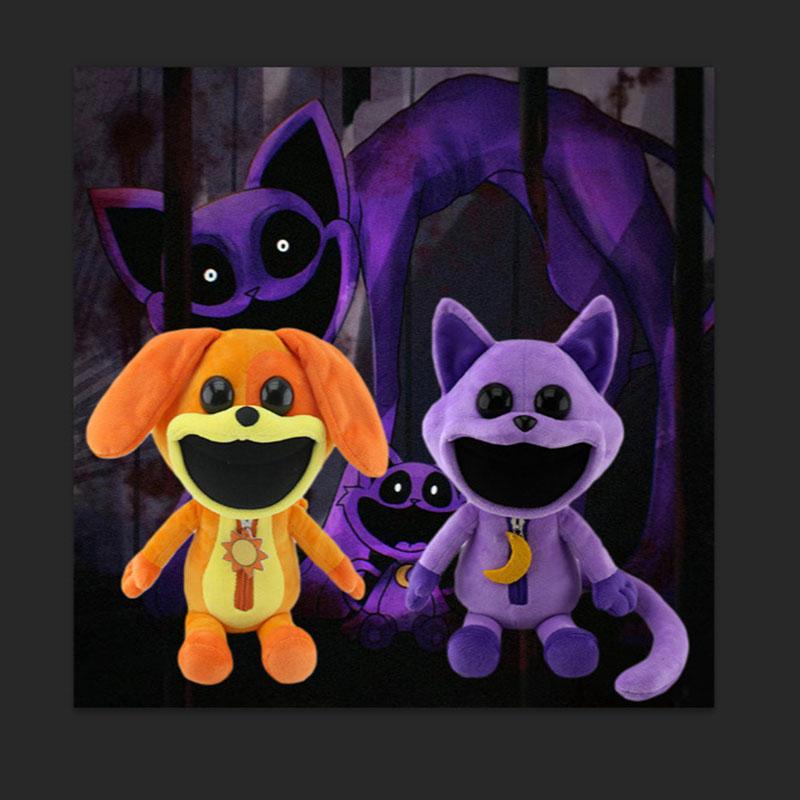 Игрушка Smiling Critters New Monster Catnap Подушка Кукла Игрушки Мягкая Кошка Собака Коллекция Животных Brinquedos Подарок На День Рождения для Игровых Фанатов