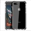Прозрачный черный, не желтеющий, противоударный чехол из ТПУ для iphone SE2022/SE2020/7/8/7+/8+/6/6+