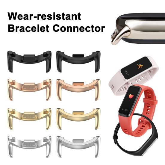 2 шт. Металлический коннектор для ремешка часов Высокая прочность Устойчивость к ржавчине Легкая разборка Коннектор для ремешка браслета для Xiaomi Band 9/8/9 NFC/8 NFC
