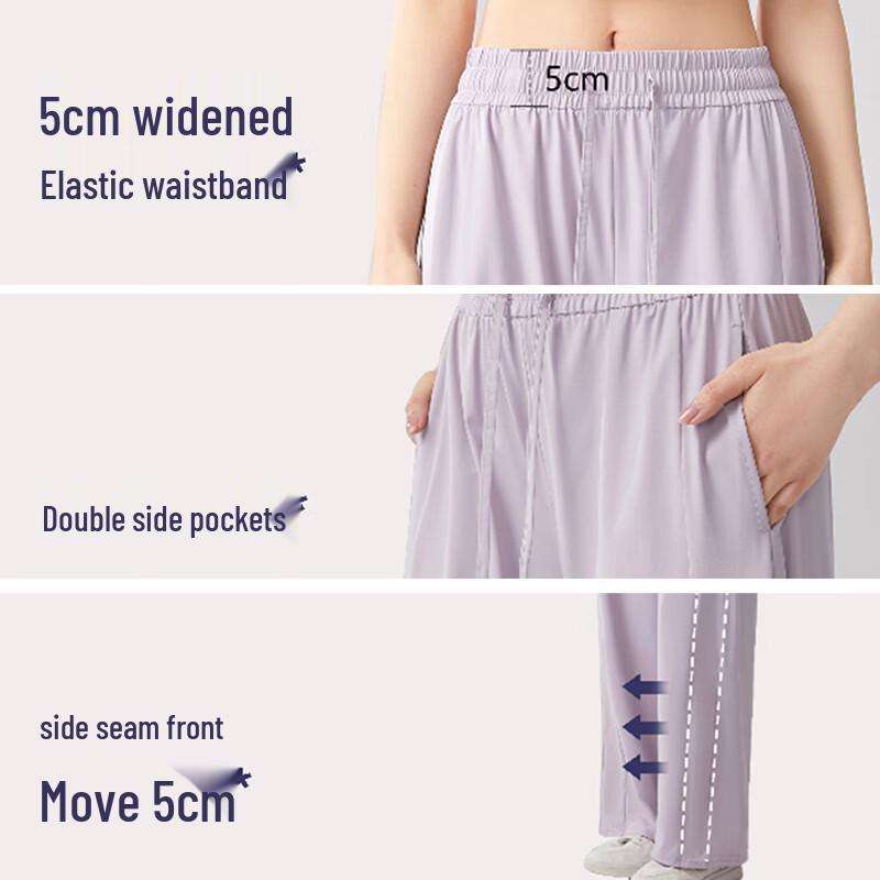 Women's High-Waist Straight-Leg Casual Pants
