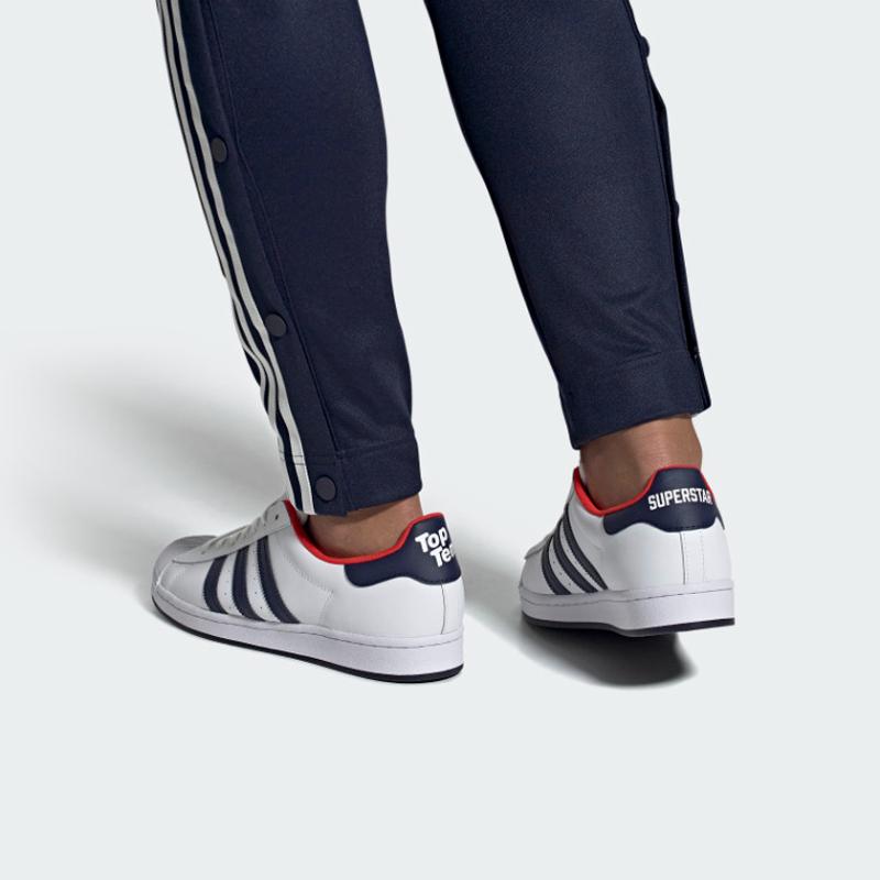 Adidas Кеды Superstar 'Navy Red' FV8270