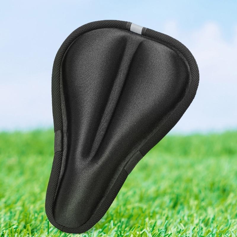 Non Slip Reflective Bicycles Saddles Pad with Soft Padding for Childrens Mountain Road Bikes