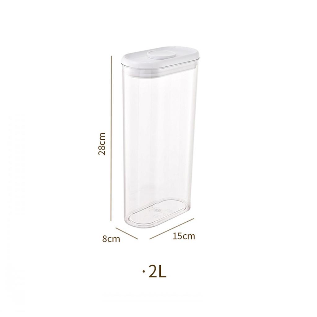 Банки для хранения продуктов, Контейнеры для хранения хлопьев, Многофункциональная банка для хранения с герметичными крышками, для кухонного органайзера