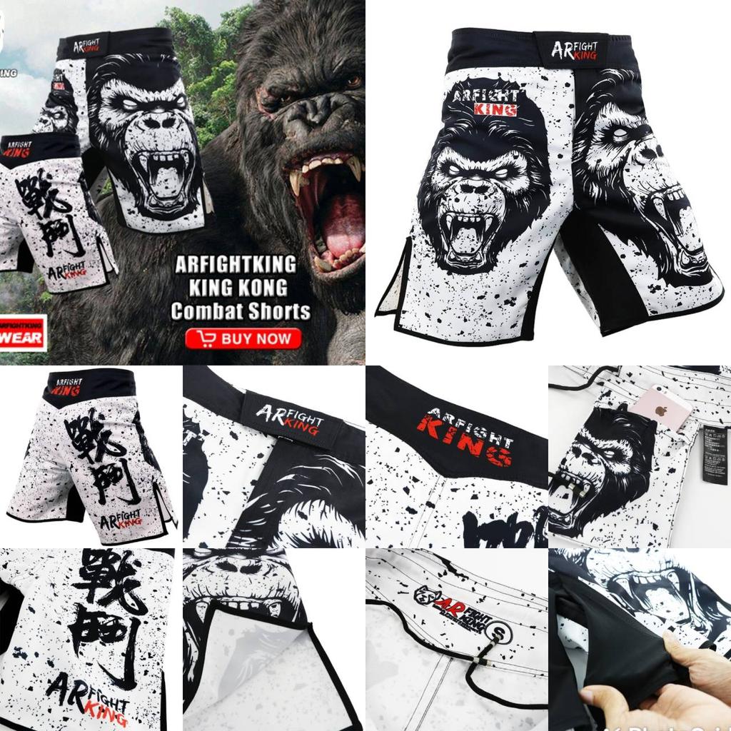 Тигр Муай Тай шорты мужские смешанные боевые искусства джиу-джитсу мма боксерские шорты фитнес саньда жестокий бой кикбоксинг брюки плавки