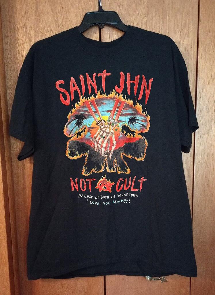 Футболка унисекс Saint Jhn Tour In Case We Both Die Young Tour WI007