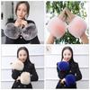 Stylish Arm Warmers Soft and Delicate Furry Wrist Warmers for Winter Coat Decoration Photography Props
