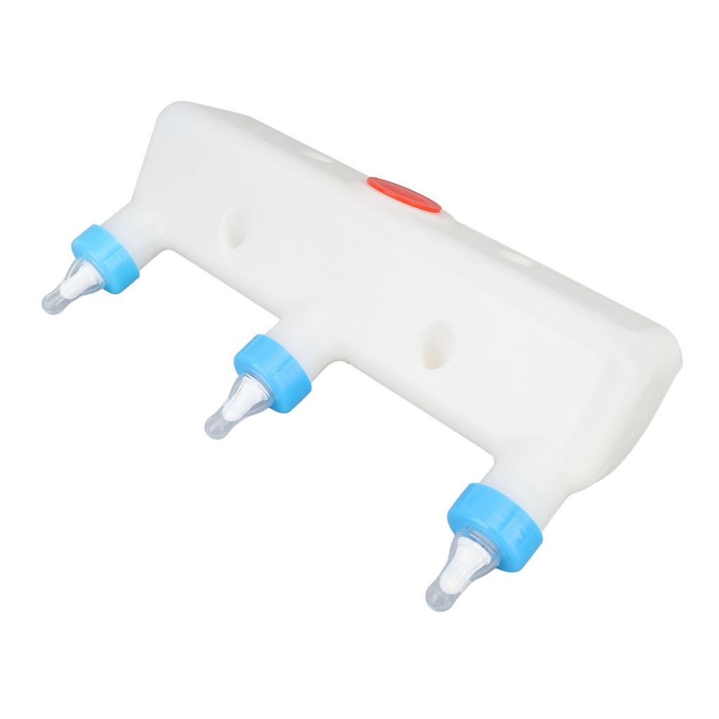 Кормушка для молока для мелких животных с 3 сосками, для поросят, ягнят, козлят, фермерское оборудование для питья, для котят