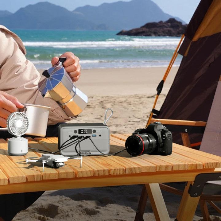 Портативная солнечная электростанция 100 Вт USB-C PD