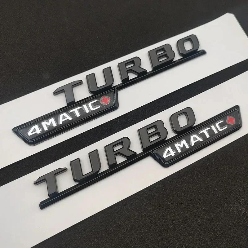 3D Letters CLA 45 S ABS Emblem TURBO 4matic for  Benz AMG Car Fender Trunk C117 C118 CLA45S Sticker Auto Accessories