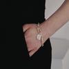 MARSBOM Savoy Chain Bracelet Silver