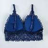 Женский модный комплект кружевного нижнего белья с цветочным принтом, однотонный бюстгальтер, трусики, комплект нижнего белья, пижама, комплект ночного белья