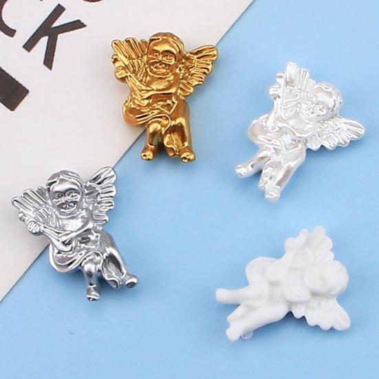 10 шт., трехмерный невыцветающий ангельский блеск для ногтей, сделай сам, блестящий визуальный эффект, реалистичный ангел, украшение для ногтей, принадлежности для ногтей