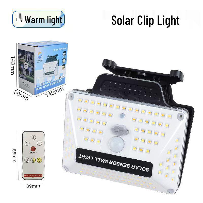 Solar Outdoor Courtyard Light with Motion Sensor – Automatically Illuminates at Night