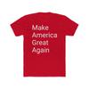 Футболка Трампа Мужская Женская Футболки Топ Американский флаг Maga 2024 винтажная унисекс Мужская Хлопковая футболка с круглым вырезом