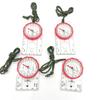 DC47-7 Multifunctional Map Ruler & Compass with Magnifying Glass and Soft Rubber Ring