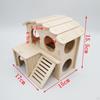 Hamster House and Hideout Cage Accessories Fun Cabin Gerbil for Small Pet