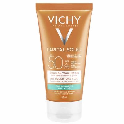 Vichy Ideal Soleil Матирующий Флюид для Лица Dry Touch Spf50 50 мл