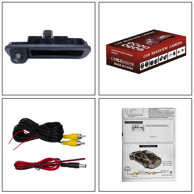 Ford Focus 2012/2013 Хэтчбек и Седан Ручка Двери Камера Заднего Вида с CCD Ночным Видением