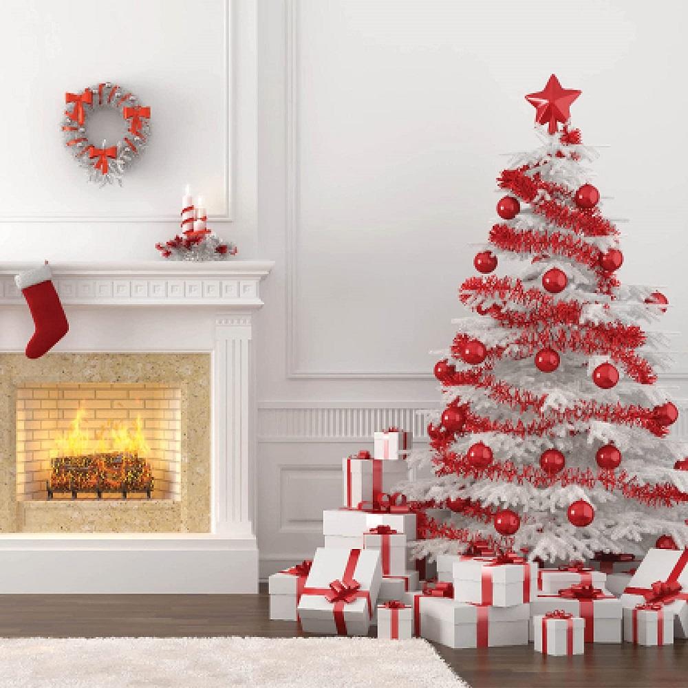 24 шт. Красные шары Орнамент Украшение для рождественской елки Подвесной глобус Декор 6 см Новые