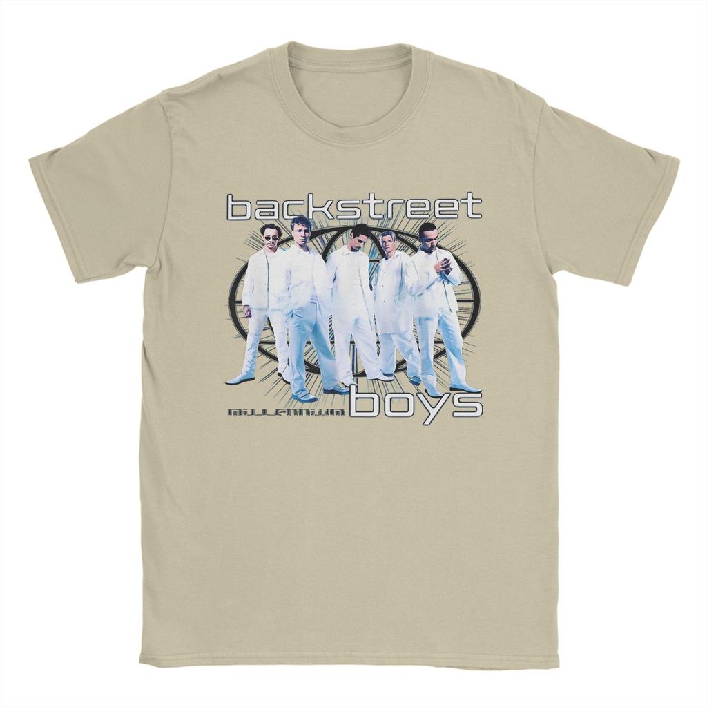 Футболка Backstreet Boys Millenium Globe Футболки Harajuku С коротким рукавом Уличная одежда Топы Летние 100% Хлопок Круглый вырез Одежда
