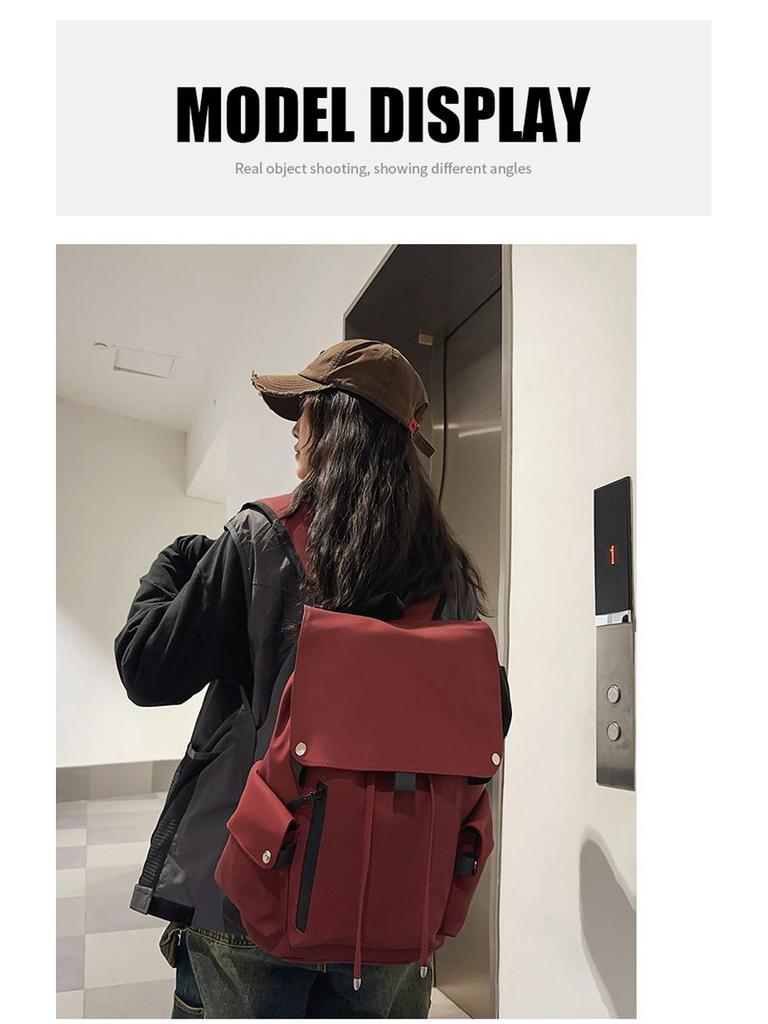 Модный вместительный рюкзак для путешествий в японском стиле для студентов и пар