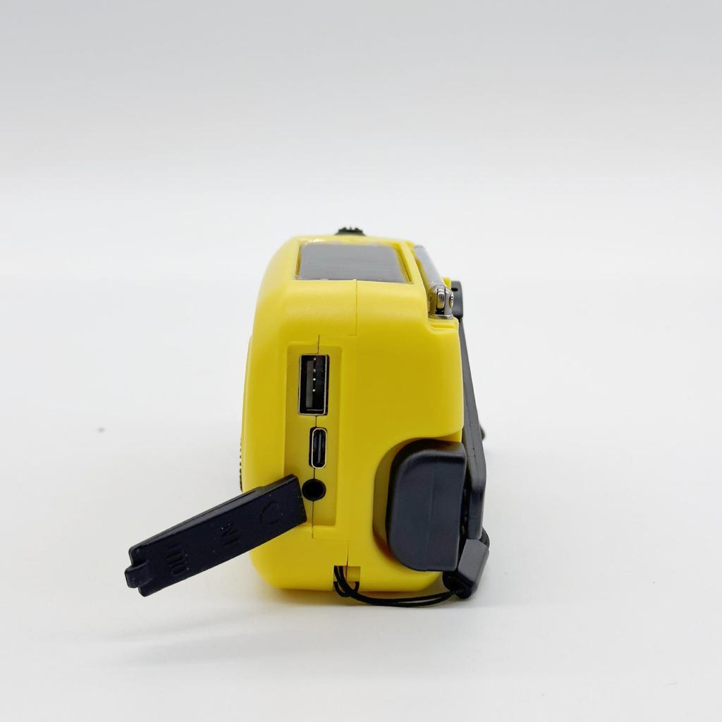 Многофункциональное солнечно-ручное радио с фонариком, power bank и большим динамиком