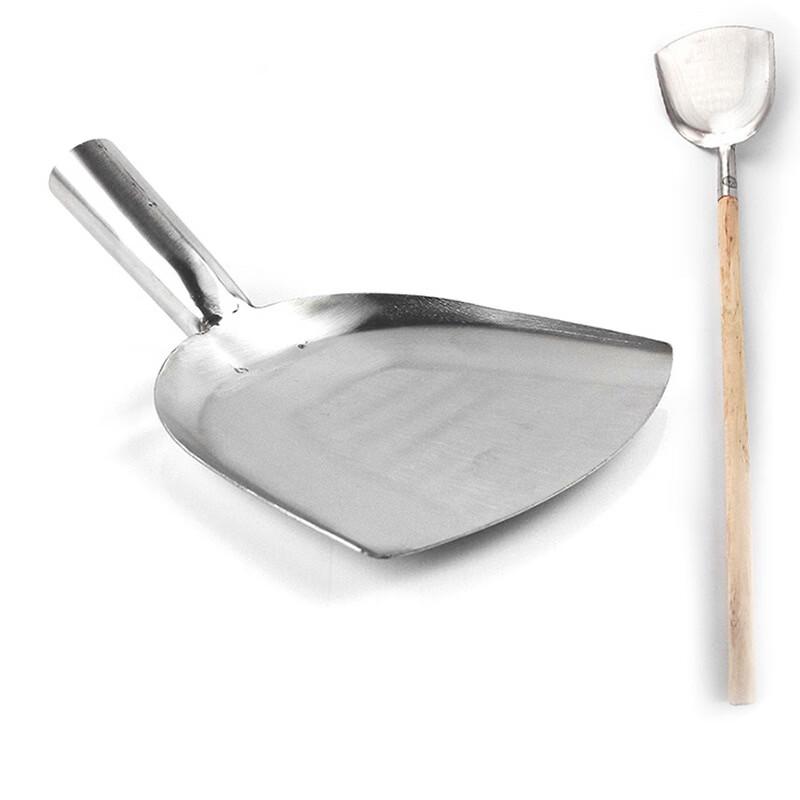 Lygil 120cm Long Handle Stainless Steel Wok Spatula