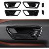 Car Carbon Fiber Center Console AC Switch Panel Sticker Decal Trim Cover Interior Decoration For Ford Bronco Sport    2024 2025 Accessories