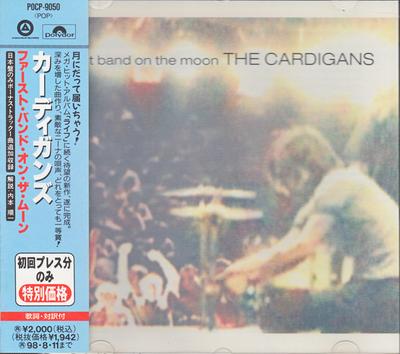 CD CARDIGANS - First Band On The Moon POCP9050 СТОКГОЛЬМ 1996 Япония Рок Б/У