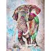 Painting Diamond Square Elephant Diamond Embroidery Animals Paint