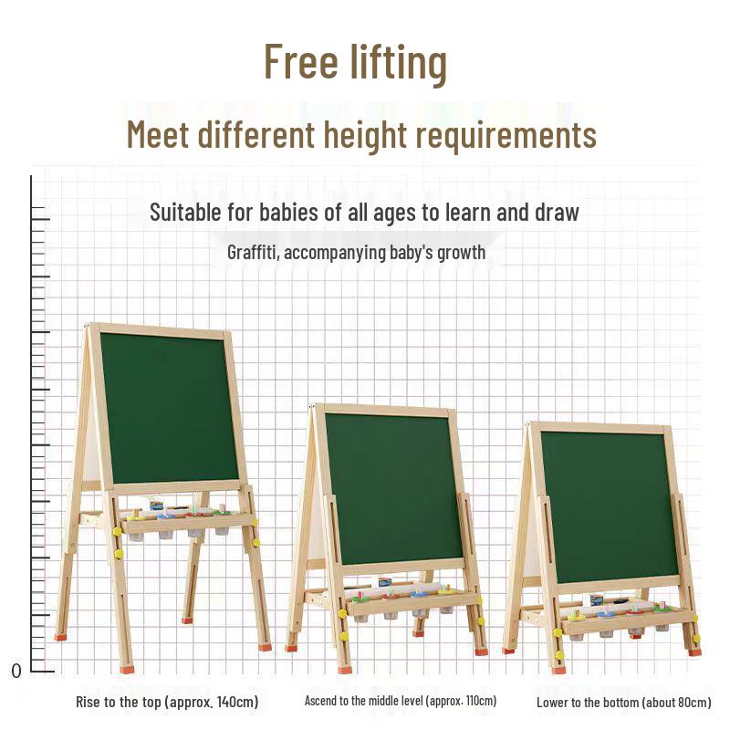Магнитная доска для детей – Стираемая доска для рисования и письма с мелом
