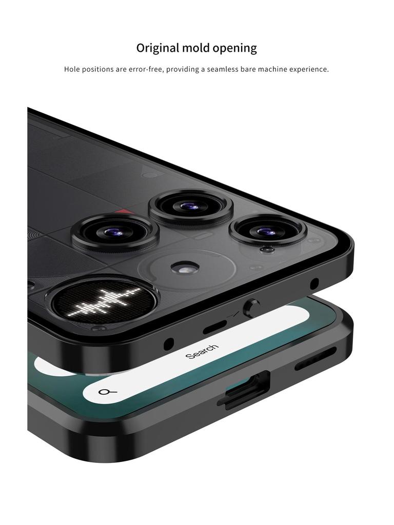 Трансграничный Металлический Ударопрочный Чехол-Книжка Pop-Up для Nothing Phone 3a