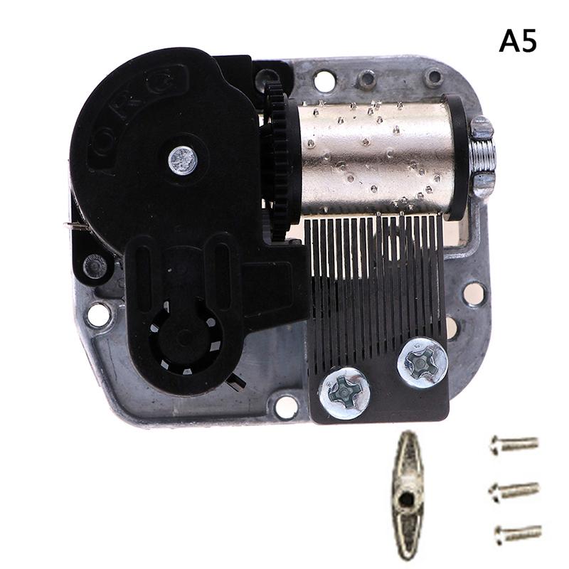 Mechanical Diy Windup Music Box Sankyo Musical Movement+Screws+Key
