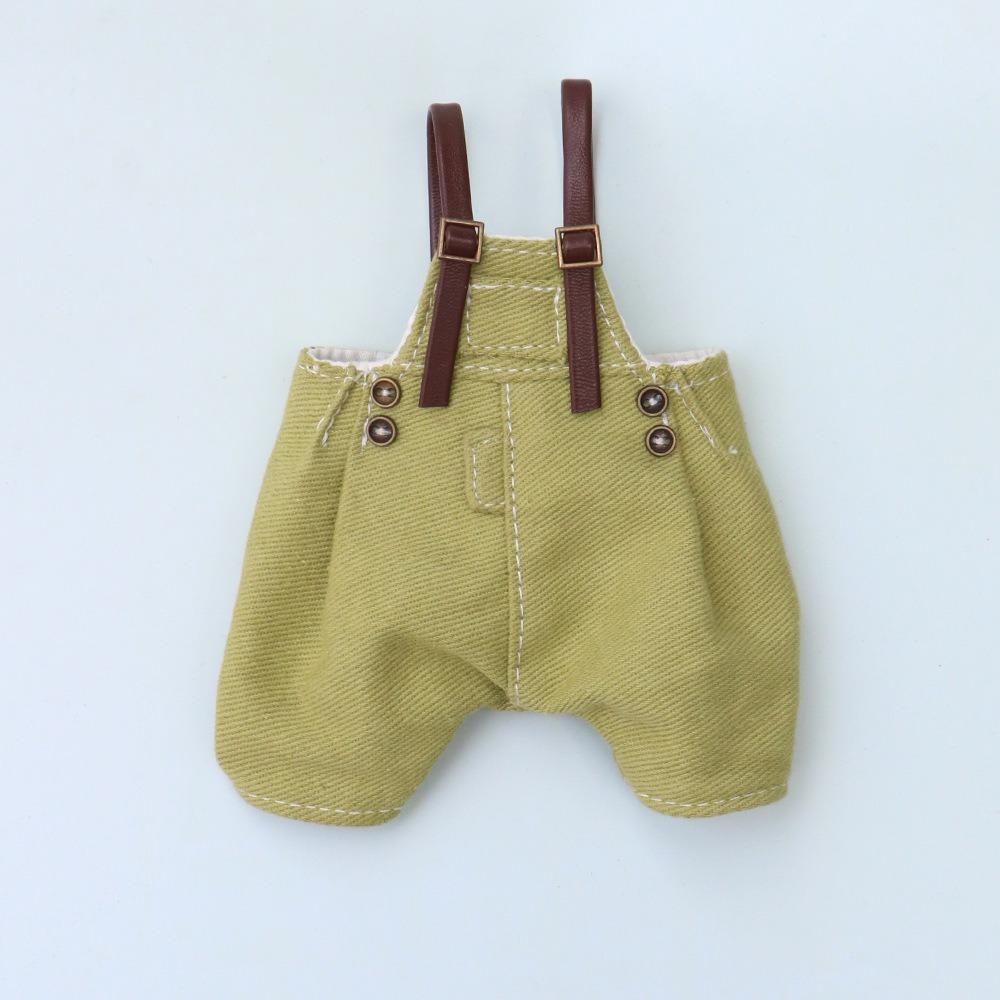 Suspender Trousers Bjd Doll Clothes Dress Up Doll Overalls Doll Denim Pants Doll Accessories