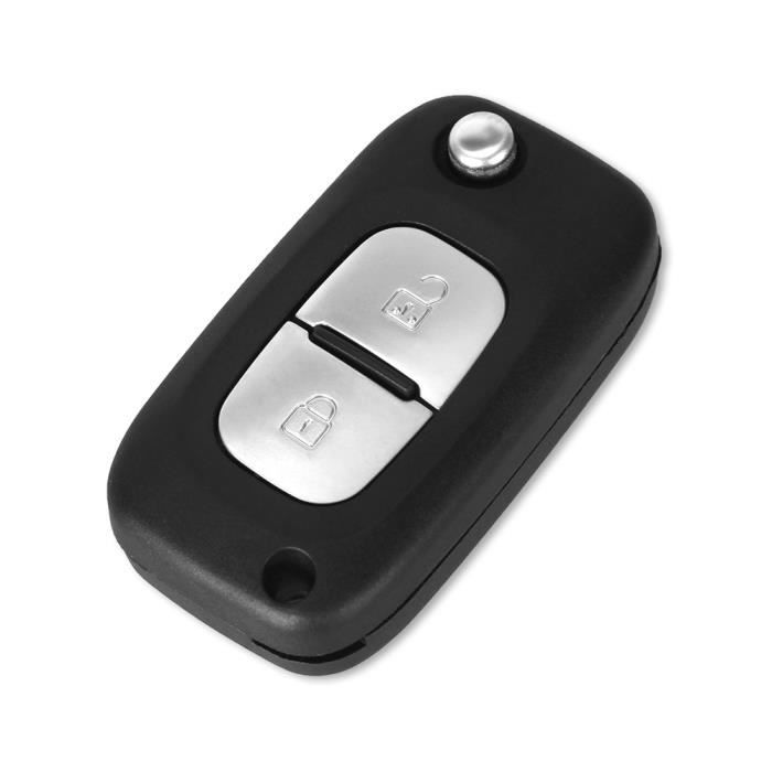 Чехол для ключа для Renault Clio Kangoo Master Modus Trafic Twingo Wind - 2 кнопки Phonillico®