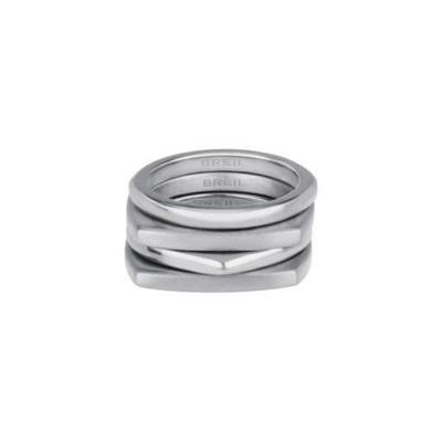 Женское кольцо - Breil Mod. TJ3019 - Цвет серый - Официальная упаковка