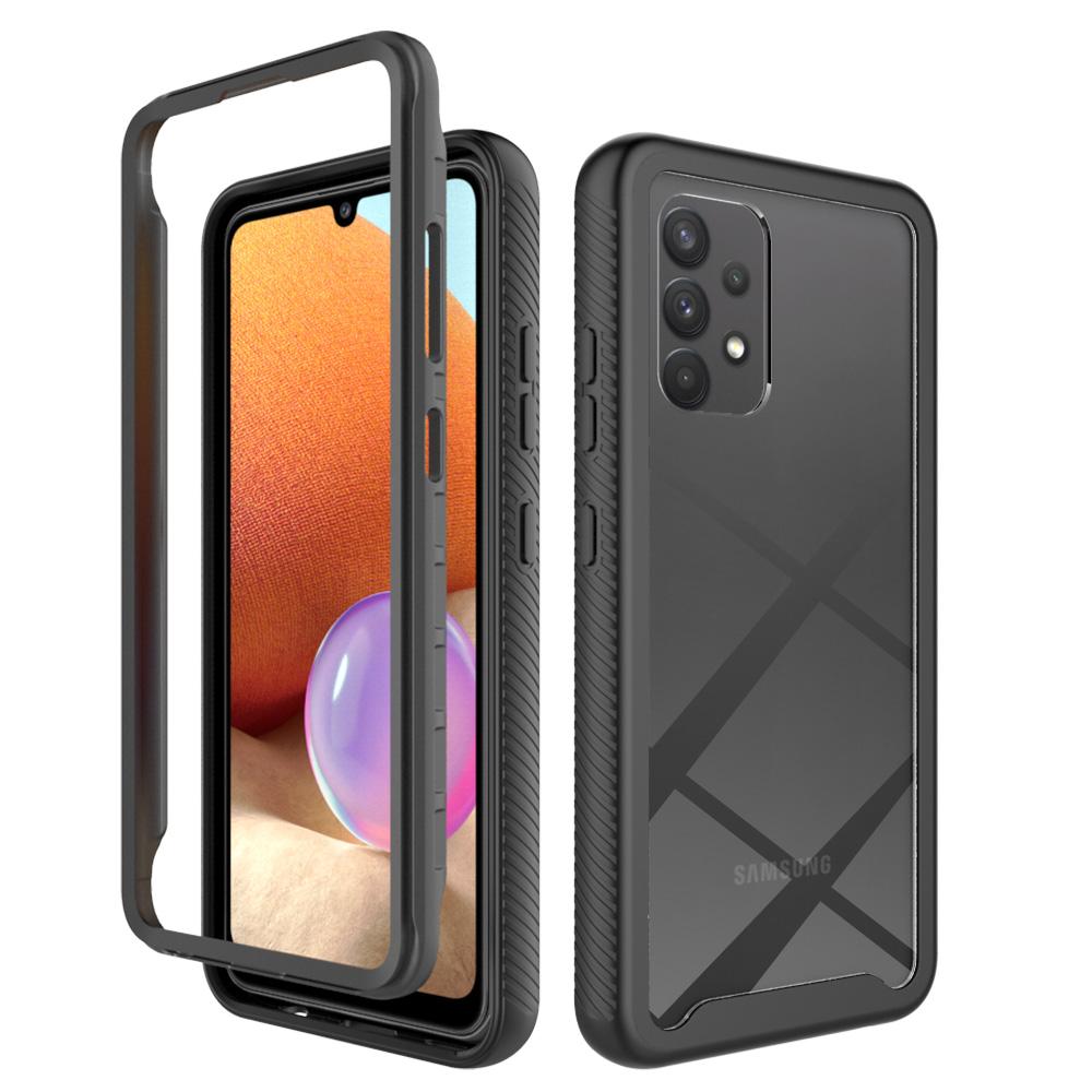 Гибридный ударопрочный чехол-броня для Samsung Galaxy A12 A32 A52 A21s A51 A71 A50 A50s, задняя крышка из ТПУ и пластика, Fundas