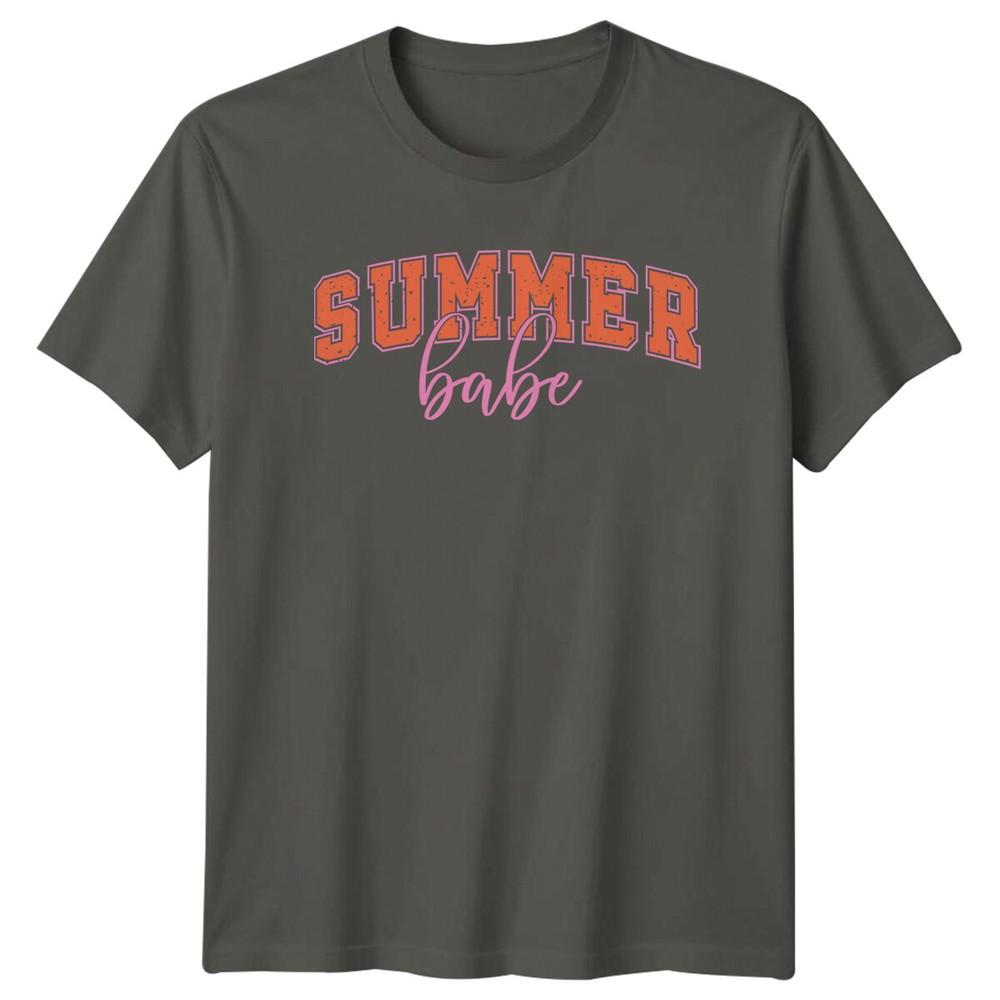Summer Babe TShirt Retro Summer TShirt Babe TShirt For Summer
