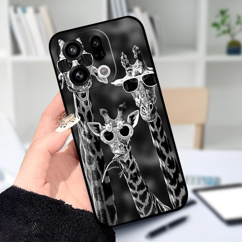 Чехол для OPPO Find X9 X9Pro, мягкий силикон, черный ТПУ, защитная задняя крышка для телефона OPPO FindX9 X 9Pro, ударопрочный бампер